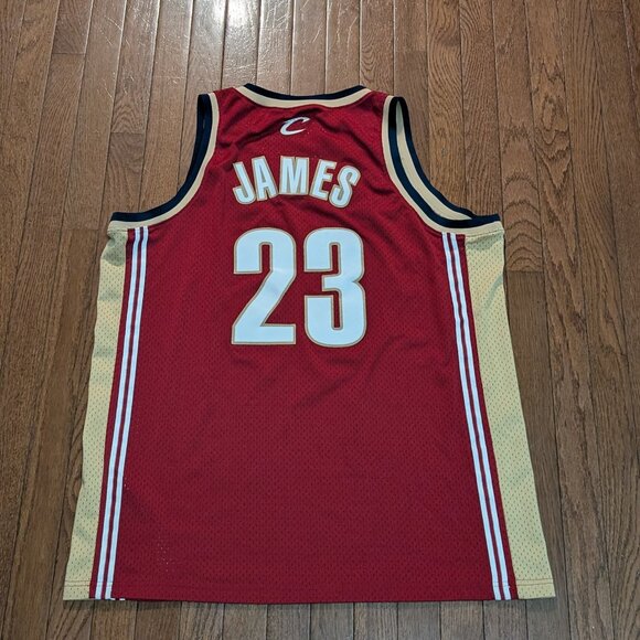Lebron James Cleveland Cavaliers Team Nike Jersey Made in Korea - Size XL - Picture 3 of 3